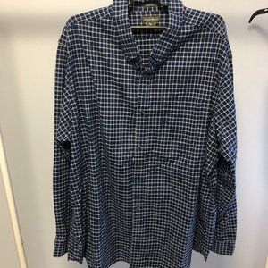 xxl eddie bauer casual long sleeve shirt